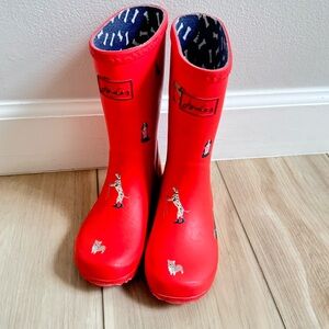 Joules Kids rain boots
